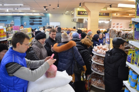 В Крюкове теперь есть большой супермаркет «Маркетопт»