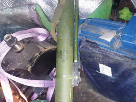 На Полтавщине ГАИ задержала водителя с гранатомётом