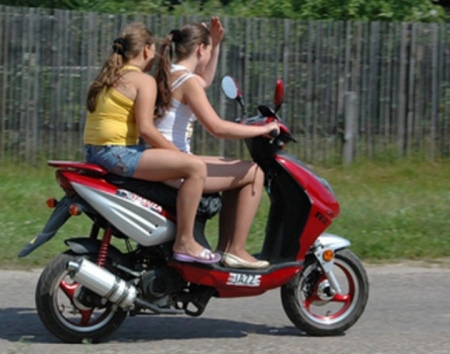 В Кременчуге ГАИ устраивает «террор» для скутеристов