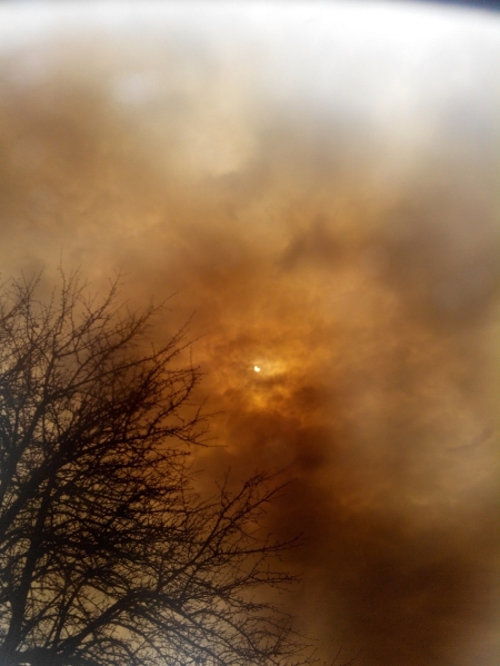 Затмение Солнца в Кременчуге - присылайте свои фото и видео