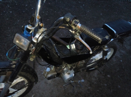 Мопедист сбил кременчужанку и уехал с места аварии