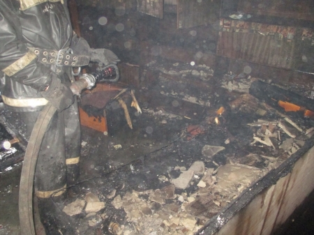 В результате пожара в квартире погиб кременчужанин - курил в постели