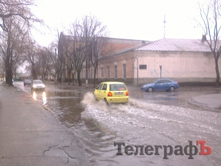 В Кременчуге шалит погода...