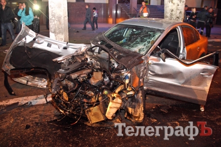 Ночное ДТП на Первомайской