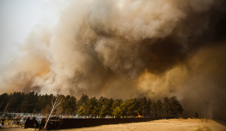 В Забайкальском крае из-за пожаров пострадали более 21 тыс чел