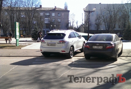 Чудеса кременчугской парковки