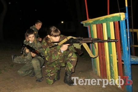 Юные кременчугские гвардейцы отбили атаку "диверсантов" под Полтавой