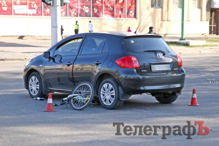 В Кременчуге на пешеходном переходе сбили ребенка