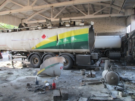 В Кременчуге взорвалась автоцистерна. Пострадал человек