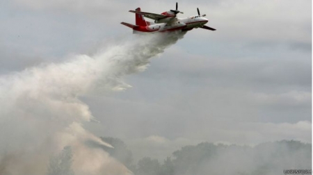 Вблизи Чернобыля горит 400 га леса