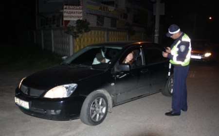 Кременчуцька міліція разом з журналістами виявляли нетверезих водіїв