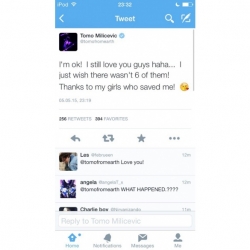 В Киеве на гитариста группы «30 seconds to Mars» напали гопники