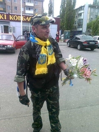 Сегодня в Кременчуг приехал в отпуск боец