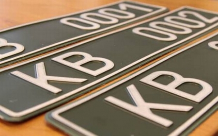 В Украине появились госномера зелёного цвета для машин волонтёров и военных