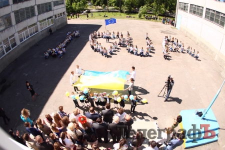 Дни Европы в Кременчуге: флешмоб для вице-консула