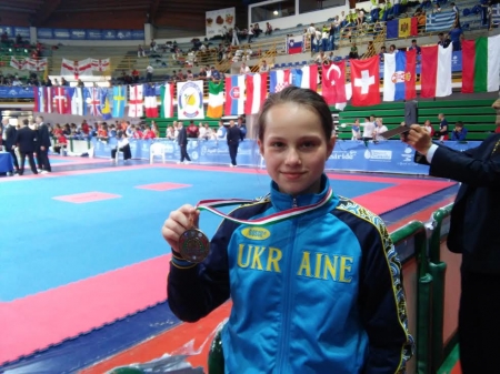 Кременчужанка Анна Оніщенко привезла бронзу Чемпіонату Європи