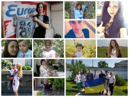 Как кременчужане День вышиванки отмечали