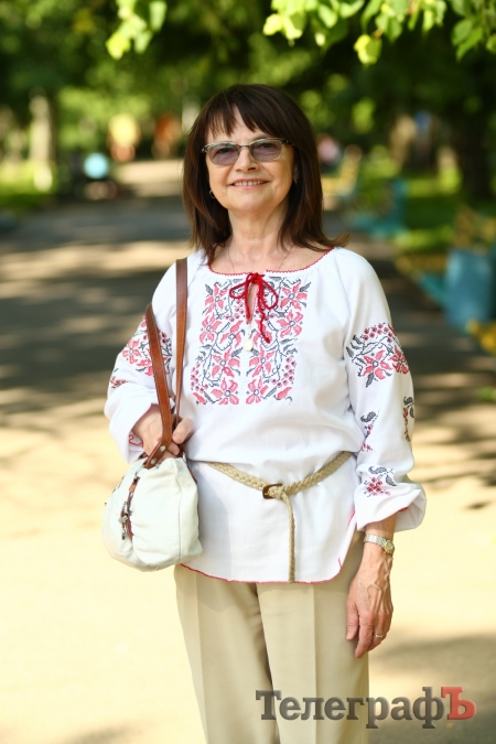 Как кременчужане День вышиванки отмечали