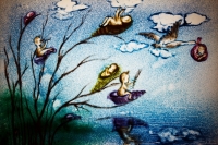 Кременчугская песочная художница представит Украину в Баку