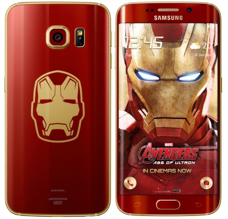 Samsung представил смартфон Galaxy S6 edge Iron Man Limited Edition