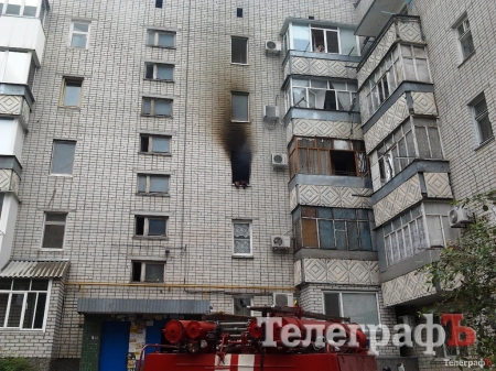 В 101-квартале горела квартира 75-летней кременчужанки