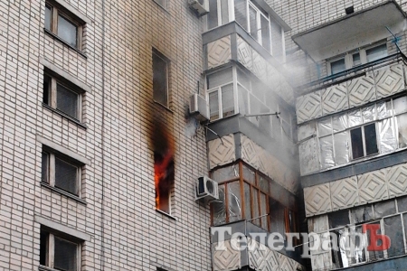В 101-квартале горела квартира 75-летней кременчужанки