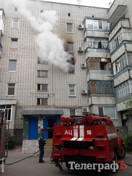 В 101-квартале горела квартира 75-летней кременчужанки
