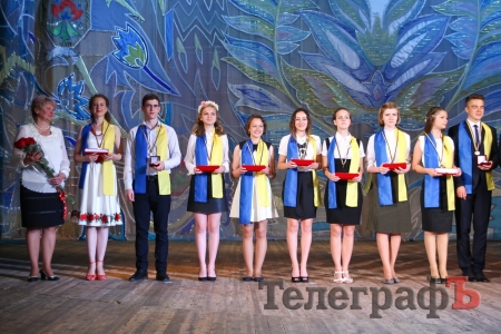 Бал медалистов в Кременчуге