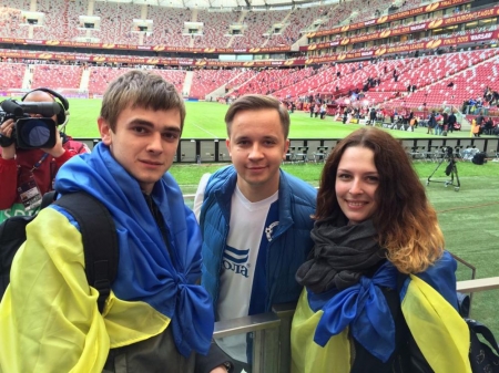 Как кременчужане в Варшаве за Днепр болели