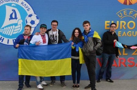 Как кременчужане в Варшаве за Днепр болели