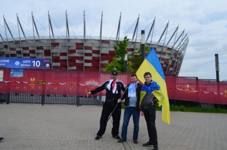 Как кременчужане в Варшаве за Днепр болели