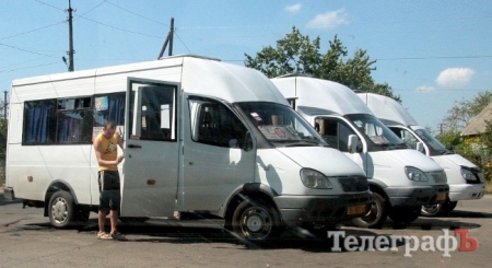 Маршрутчики грозят кременчугской мэрии, Калашник — маршрутчикам