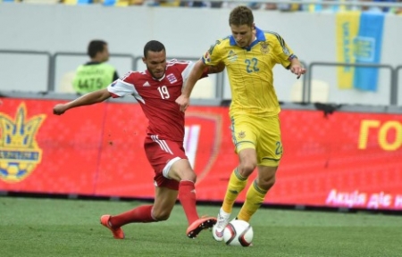 Україна знову забиває три голи Люксембургу