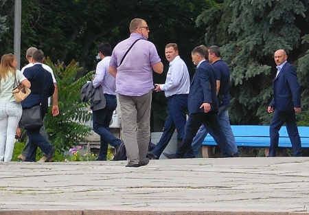 Реванш бывших регионалов в Кременчуге в натуре состоялся: Юрий Бойко и Вадим Новинский в городе