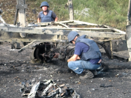 Под Полтавой взорвался военный автомобиль с боеприпасами: жертв нет