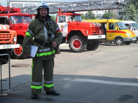 Кременчужан «спасали» от условного порыва плотины и аварии на мясокомбинате