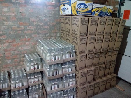 Кременчугских и лубенских алкашей лишили 3,5 тонн «палёнки»