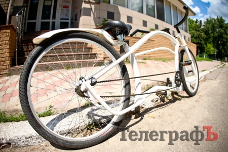 "Еду и слезы счастья вытираю" - кременчужане разработали собственный сustom bike