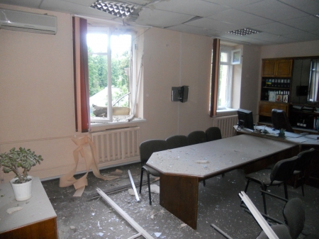 У податкову на Полтавщині вистрілили з гранатомету