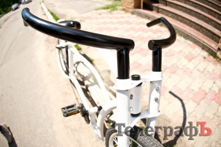 "Еду и слезы счастья вытираю" - кременчужане разработали собственный сustom bike