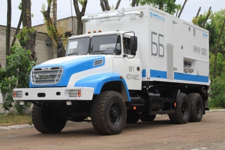 КрАЗ виготовив мобільну насосну установку КрАЗ виготовив мобільну насосну установку