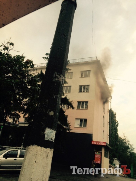 В Кременчуге горели "Дніпровські зорі"