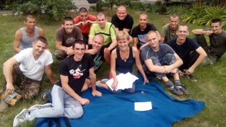 Учасники АТО з Кременчука займаються йогою