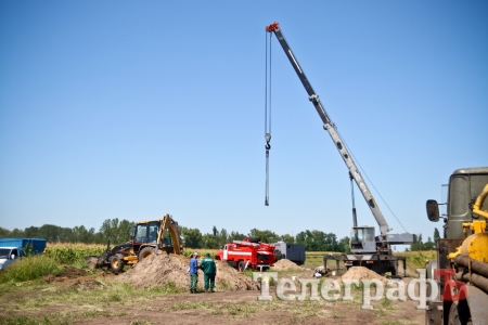 Как ремонтируют нефтепровод раздора