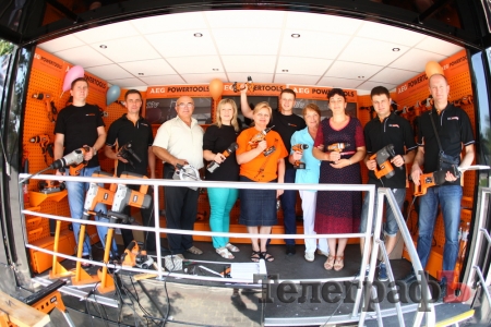 Магазин «Мир Инструмента» презентовал кременчужанам электроинструмент из Германии