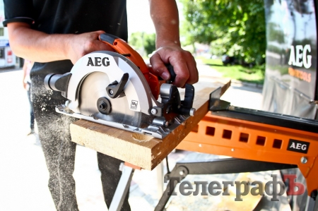 Магазин «Мир Инструмента» презентовал кременчужанам электроинструмент из Германии