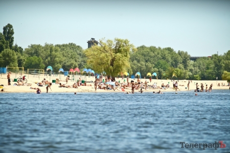 Центральний пляж в Кременчуці знову кишить кишковою паличкою