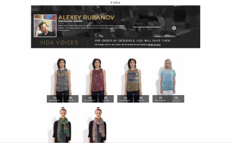 Роботи кременчуцького художника прикрасили закордонний дизайнерський одяг