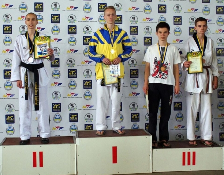 Кременчуцькі тхеквондисти виступили на чемпіонаті світу та України