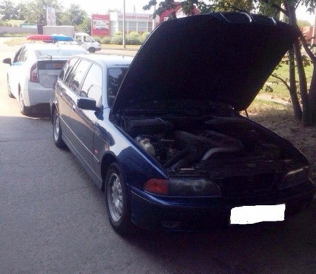 В Кременчуге поймали очередного водителя BMW с «липовыми» документами